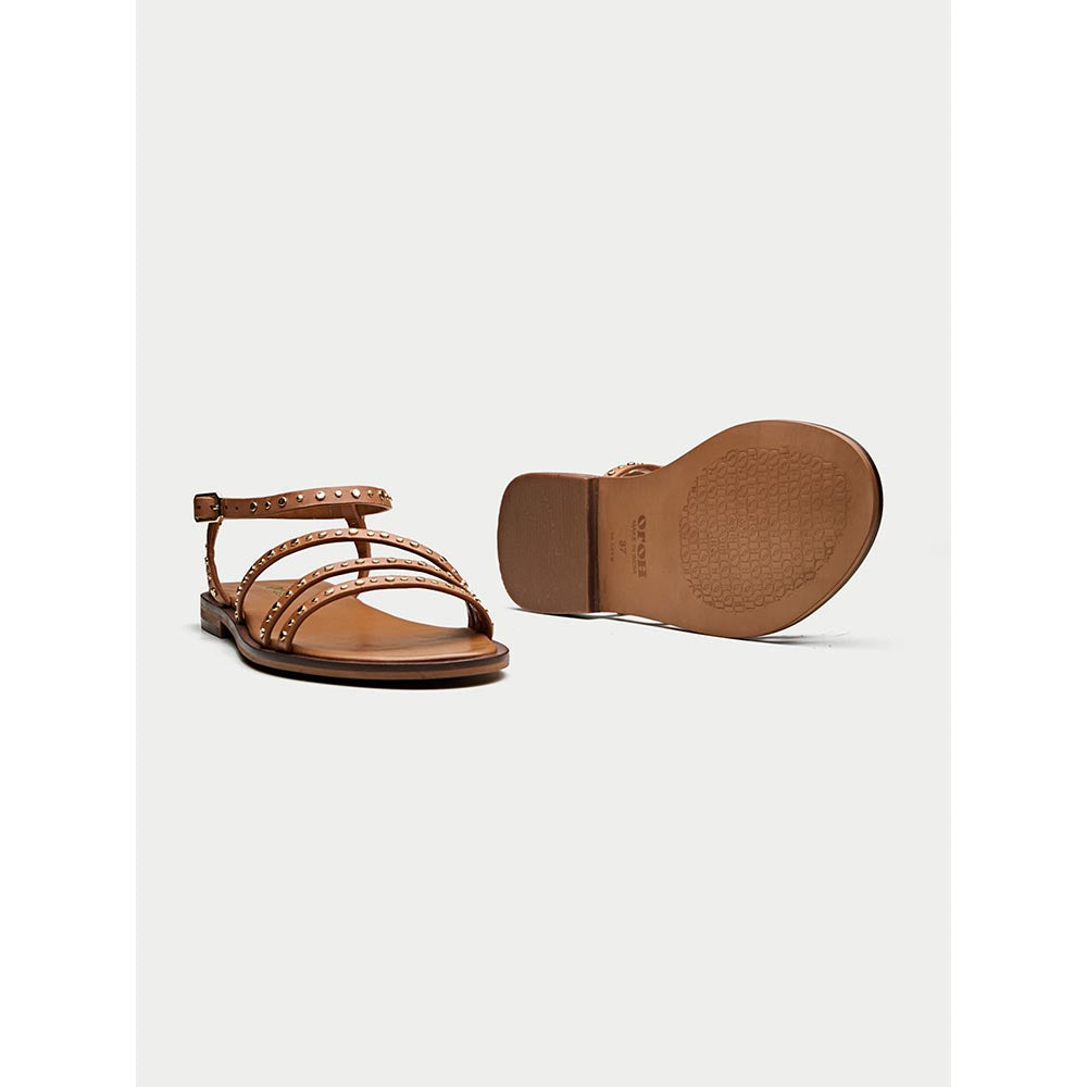 Oroh Tan Oristano Sandals