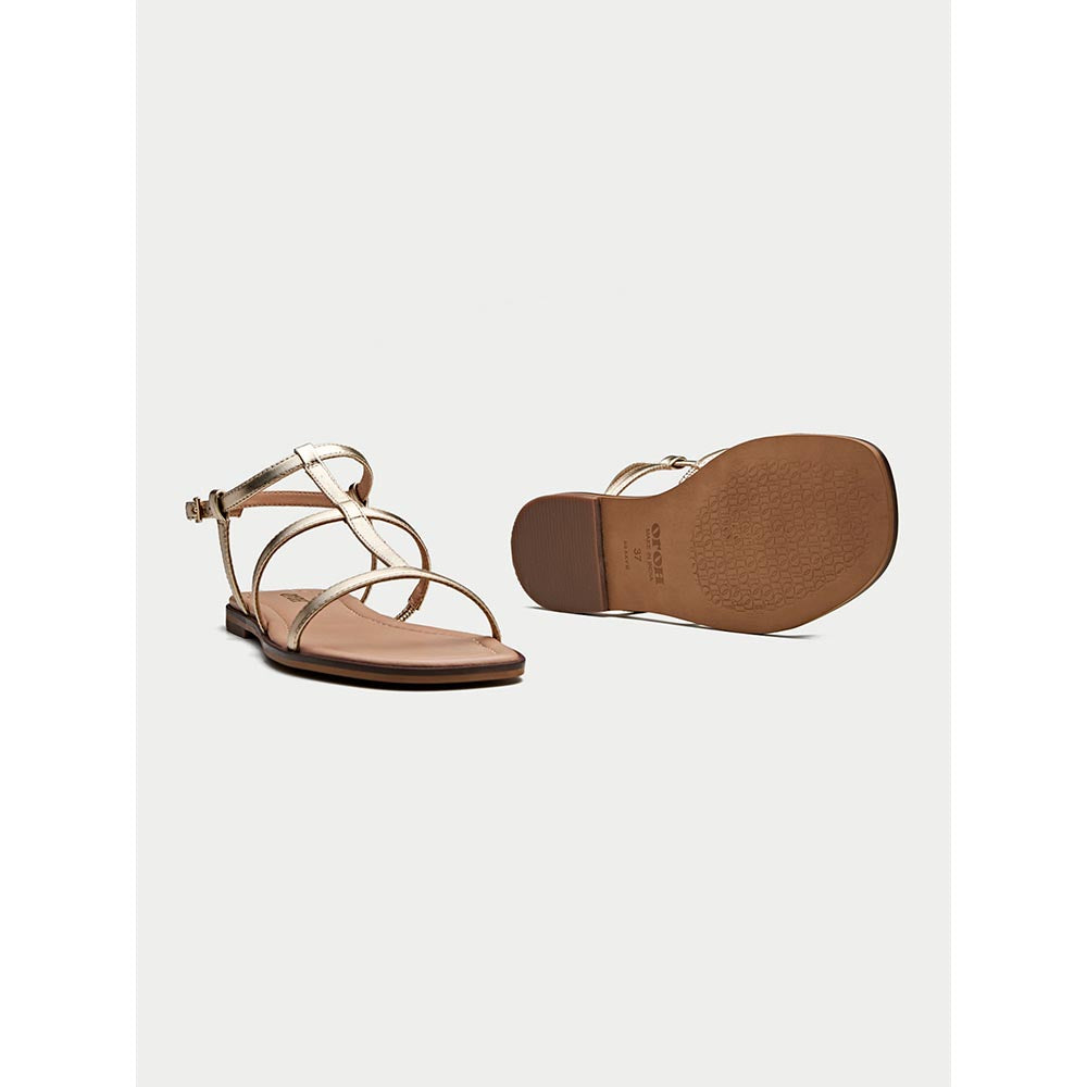 Oroh Gold Taranto Sandals