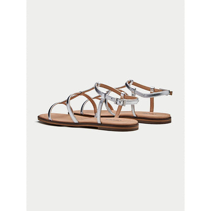 Oroh Silver Taranto Sandals