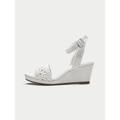 Oroh White Empoli Heel Sandals