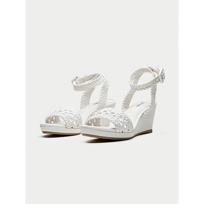 Oroh White Empoli Heel Sandals