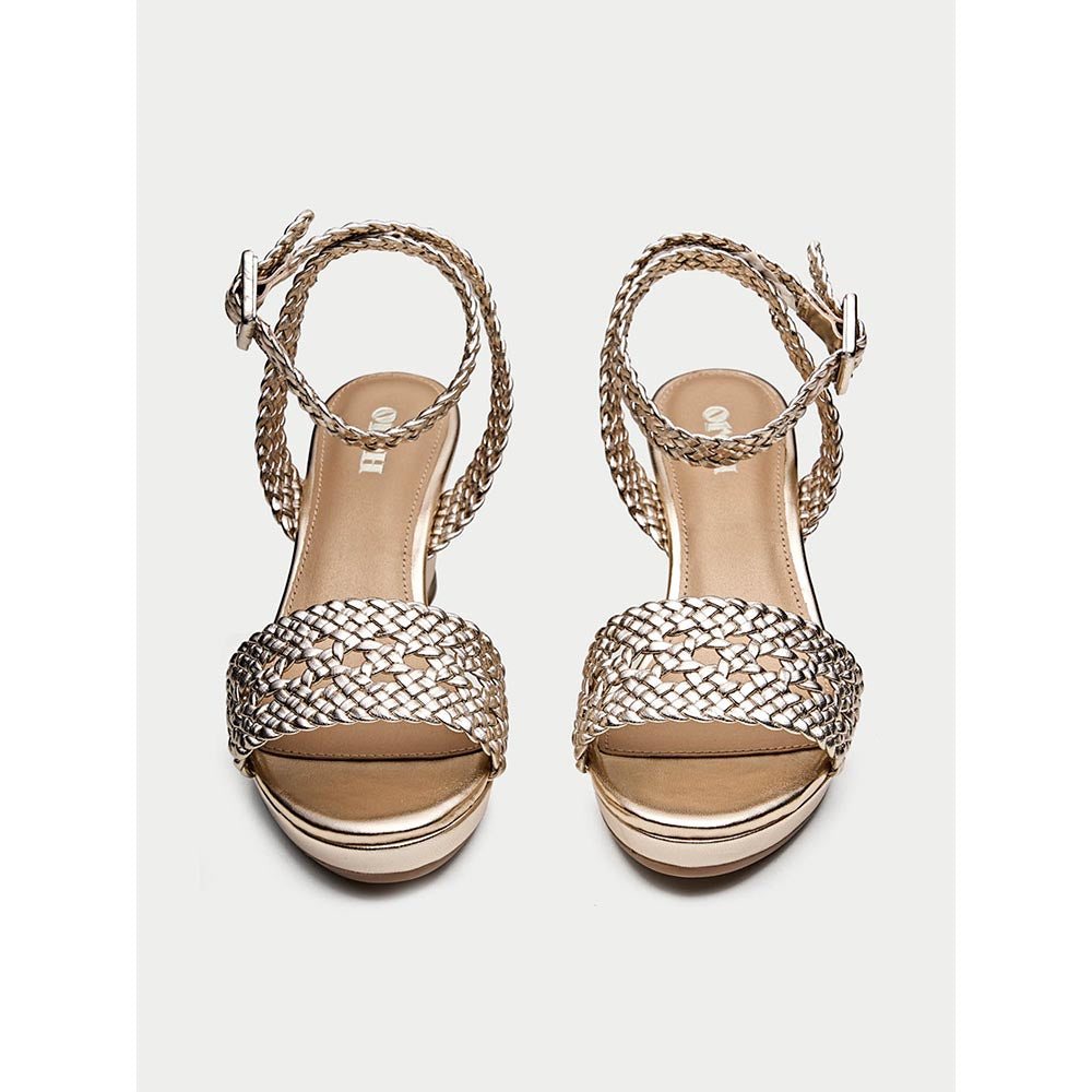 Oroh Gold Empoli Heel Sandals