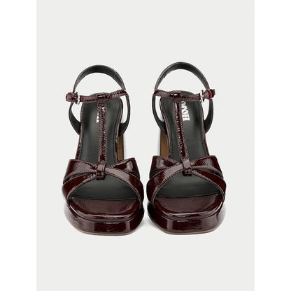 Oroh Brown Imperia Heel Sandals