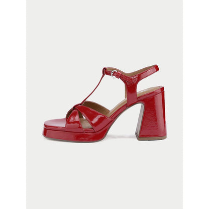 Oroh Red Imperia Heel Sandals