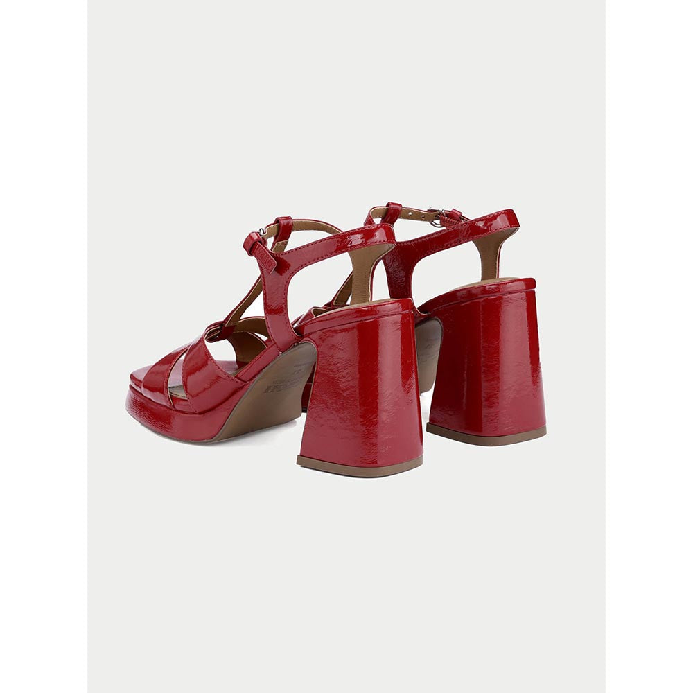 Oroh Red Imperia Heel Sandals