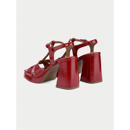 Oroh Red Imperia Heel Sandals