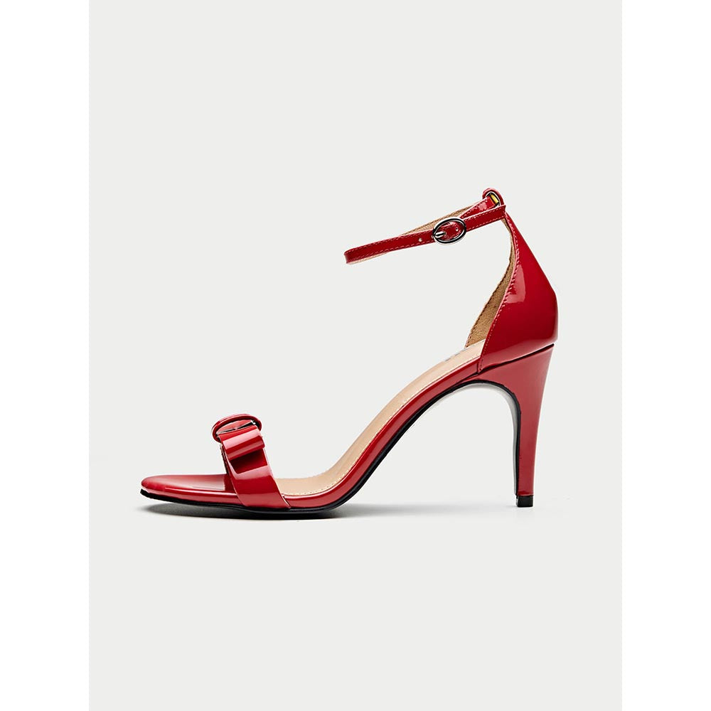Oroh Red Porto Heel Sandals