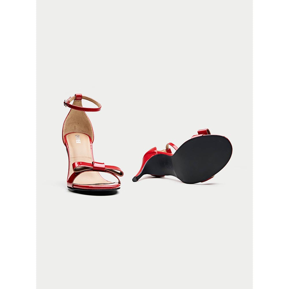Oroh Red Porto Heel Sandals