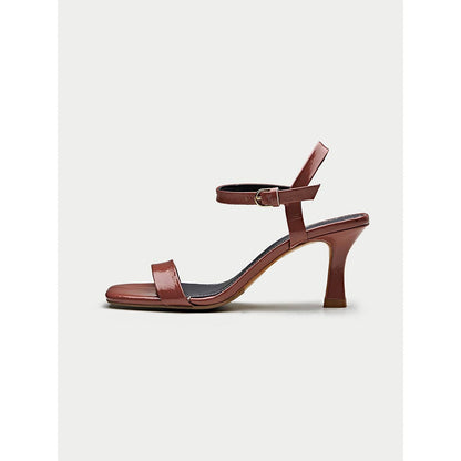 Oroh Brown Aosta Heel Sandals