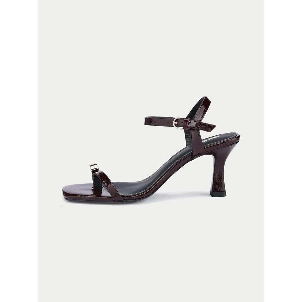 Oroh Brown Vic Heel Sandals