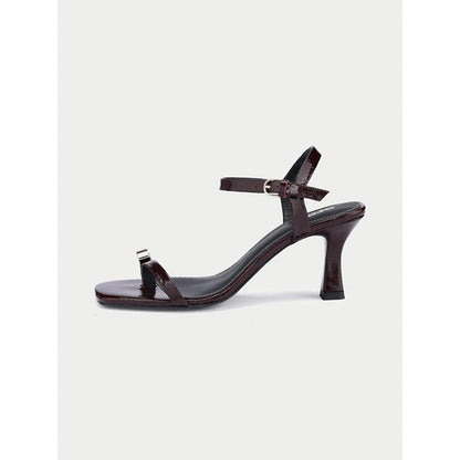 Oroh Brown Vic Heel Sandals