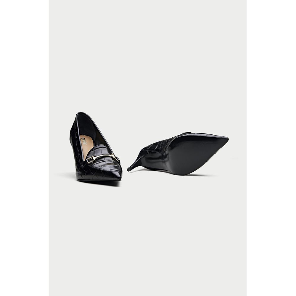 Oroh Pistoia Black Pump Heels