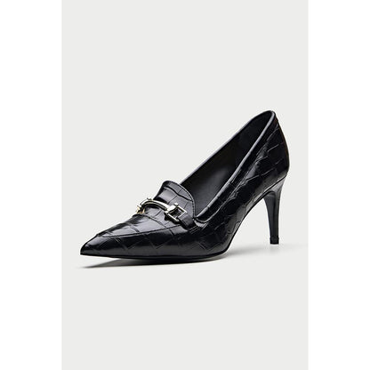 Oroh Pistoia Black Pump Heels