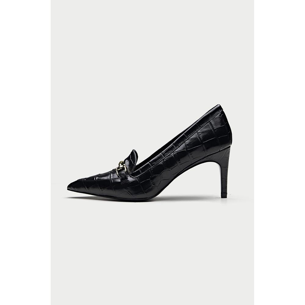 Oroh Pistoia Black Pump Heels