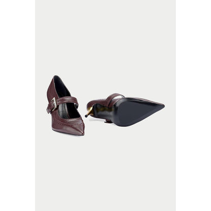 Oroh Ceuta Maroon Pump Heels