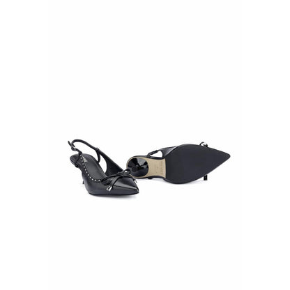 Oroh Venice Black Mules Heels