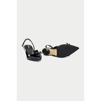 Oroh Bergamo Black Mules Heels