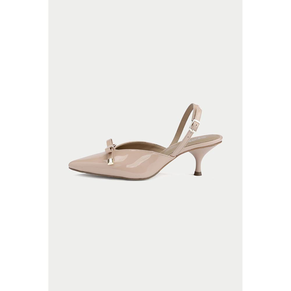 Oroh Bergamo Nude Mules Heels