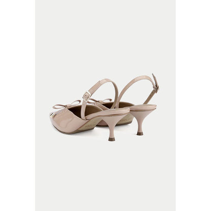 Oroh Bergamo Nude Mules Heels