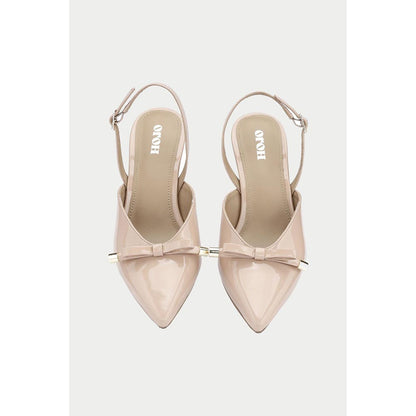 Oroh Bergamo Nude Mules Heels