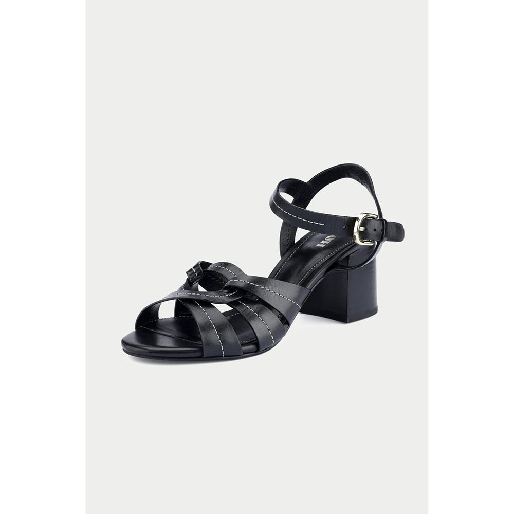 Oroh Triora Black Sandal Heels