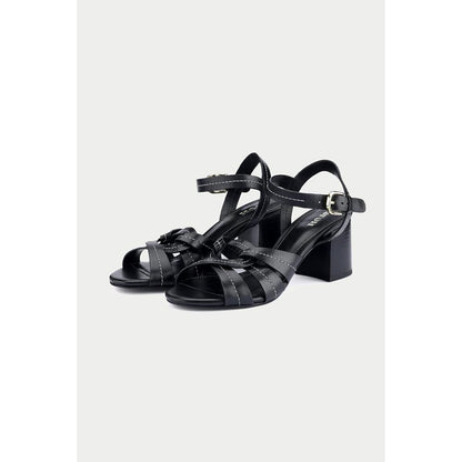 Oroh Triora Black Sandal Heels