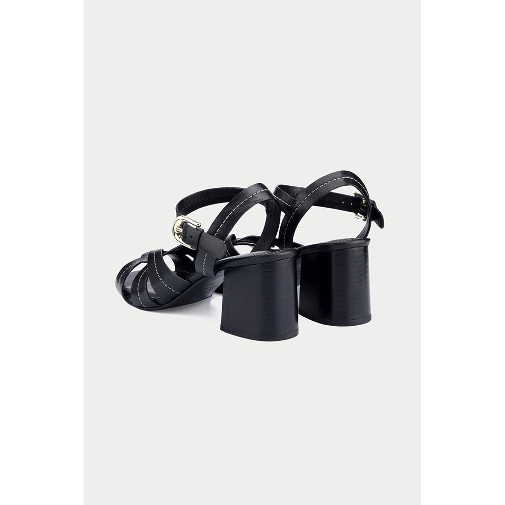 Oroh Triora Black Sandal Heels