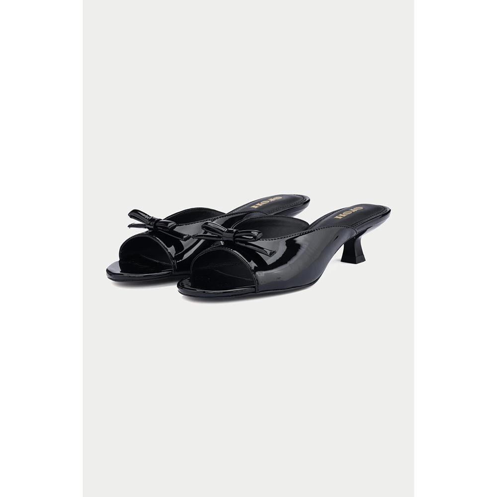Oroh Osuna Black Sandal Heels