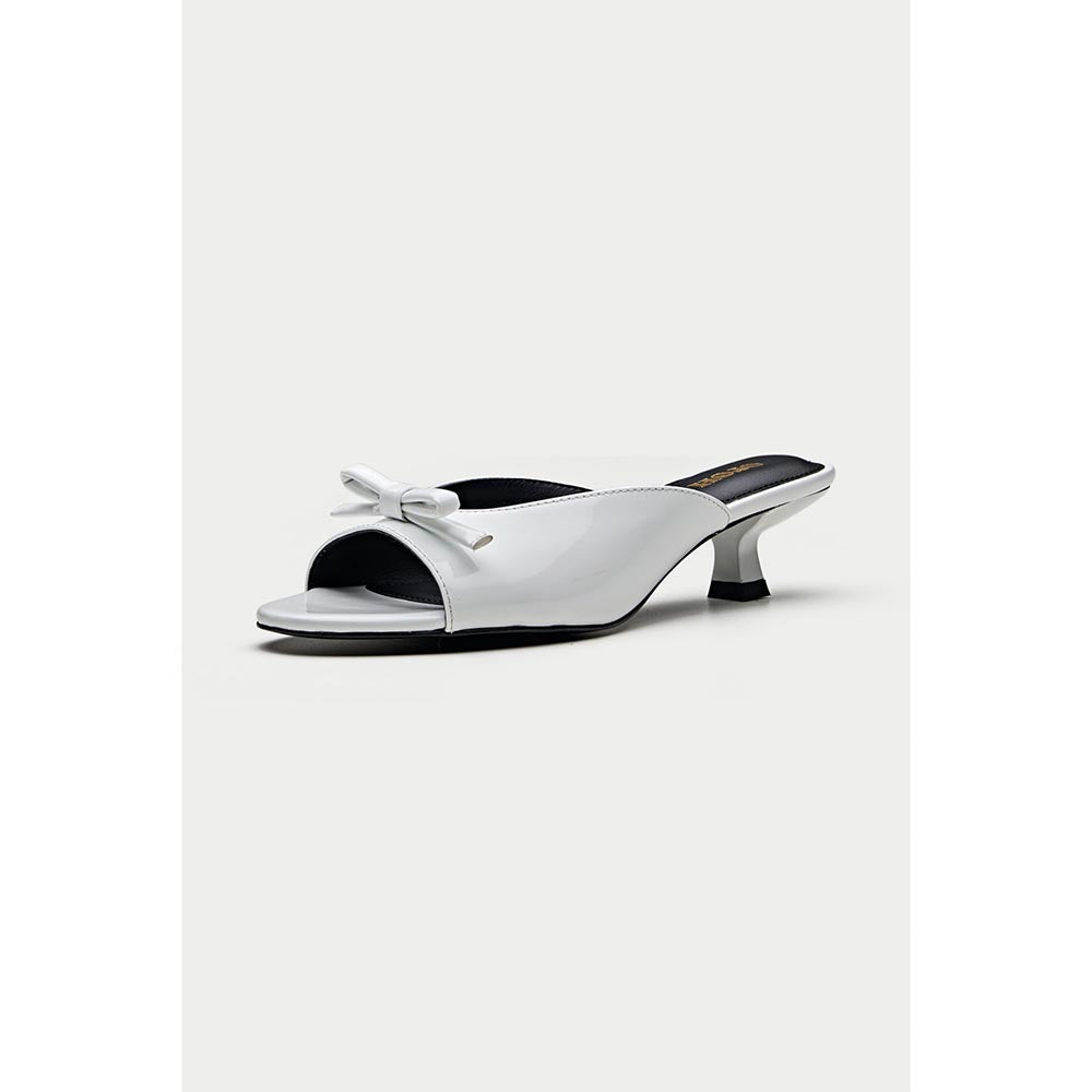 Oroh Osuna White Sandal Heels