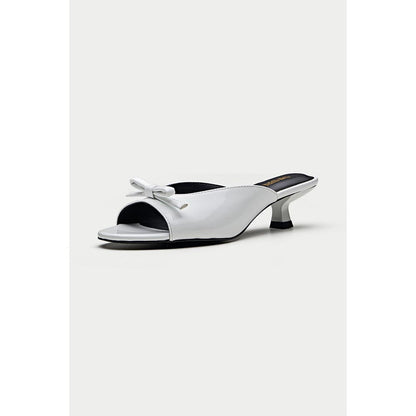 Oroh Osuna White Sandal Heels