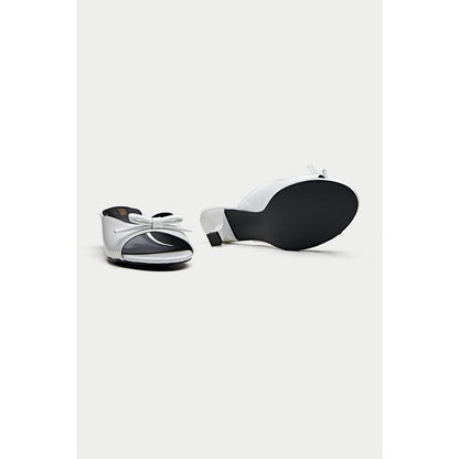 Oroh Osuna White Sandal Heels