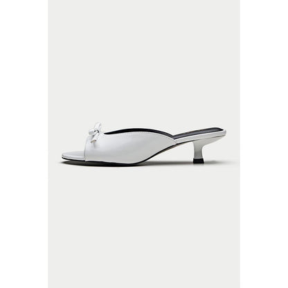 Oroh Osuna White Sandal Heels