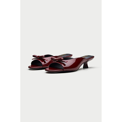 Oroh Osuna Red Sandal Heels