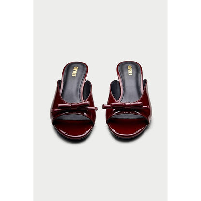 Oroh Osuna Red Sandal Heels