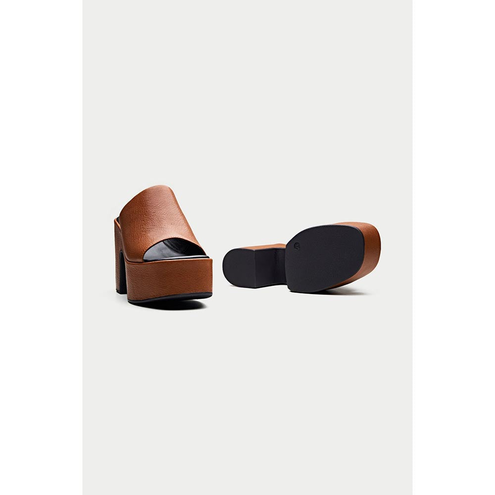 Oroh Sanremo Brown Sandal Heels