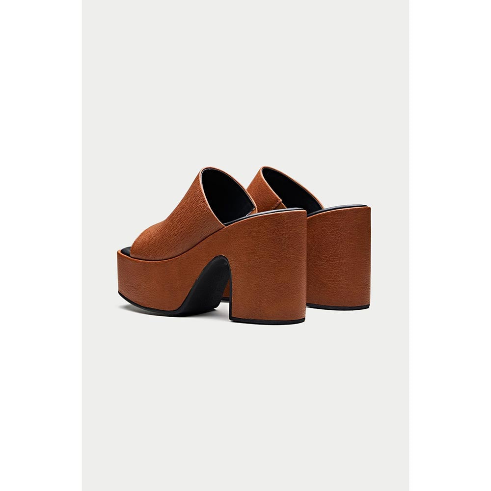 Oroh Sanremo Brown Sandal Heels