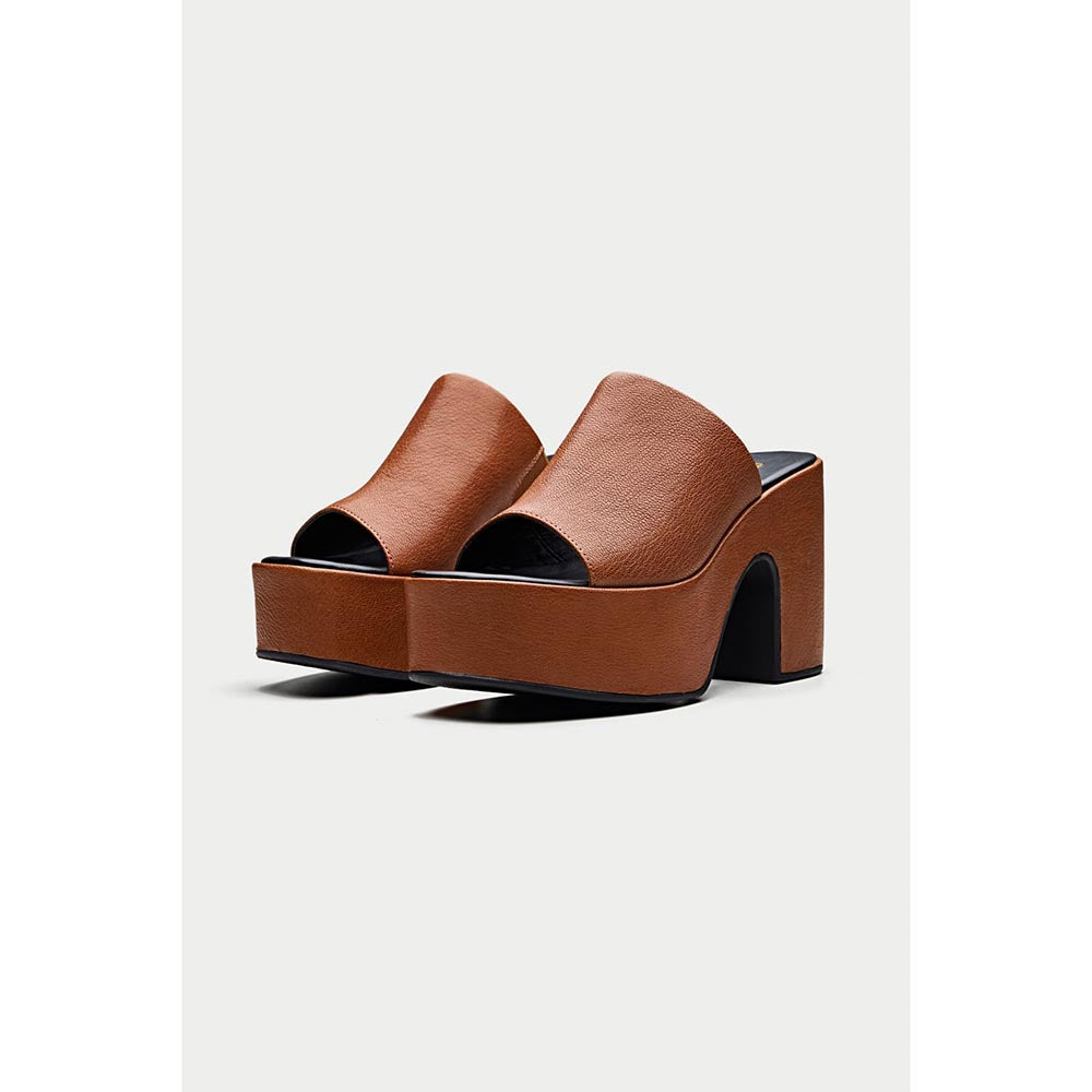 Oroh Sanremo Brown Sandal Heels