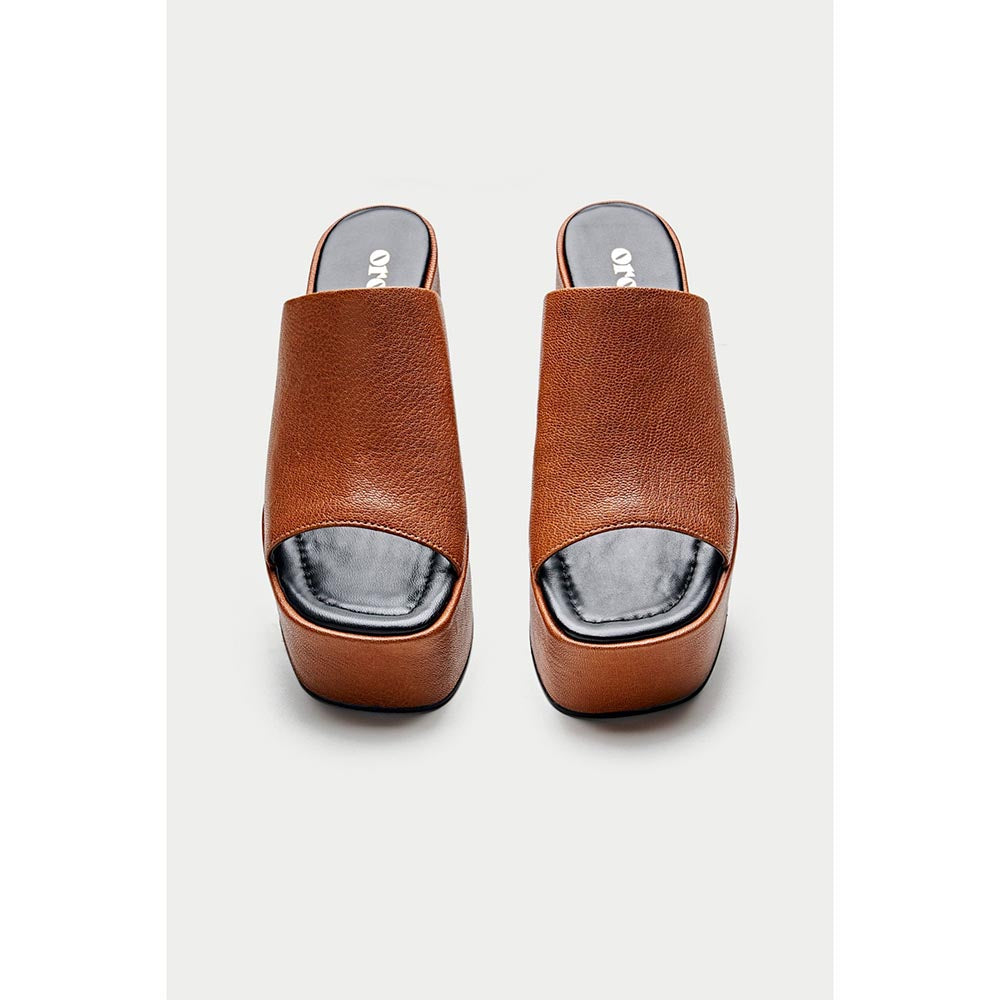 Oroh Sanremo Brown Sandal Heels
