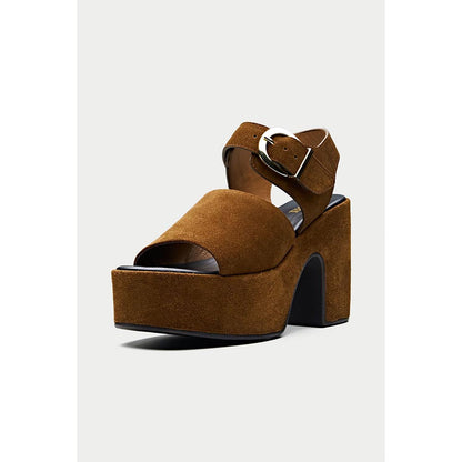 Oroh Formentera Tan Sandal Heels