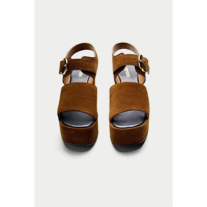 Oroh Formentera Tan Sandal Heels
