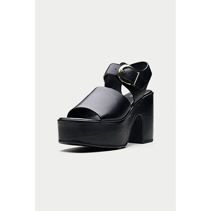 Oroh Formentera Black Sandal Heels