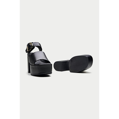 Oroh Formentera Black Sandal Heels