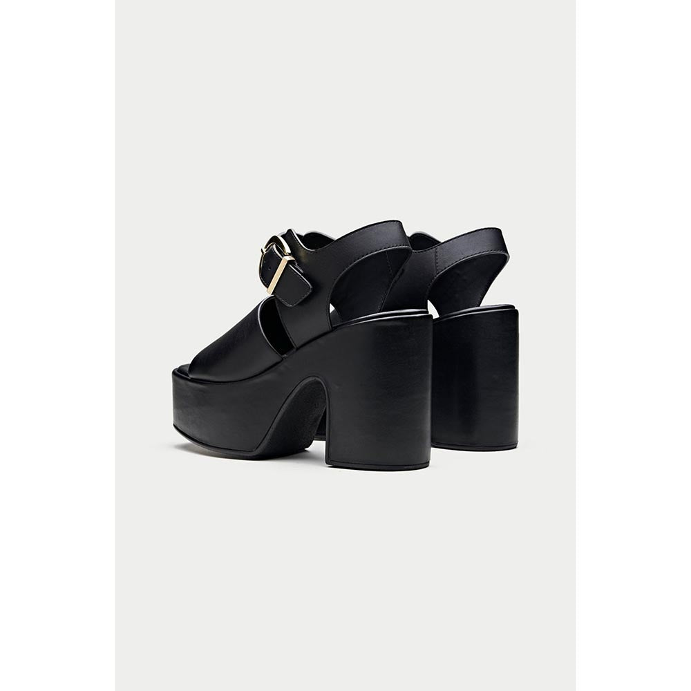 Oroh Formentera Black Sandal Heels