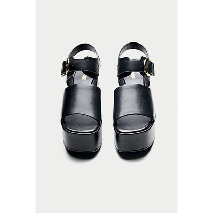 Oroh Formentera Black Sandal Heels