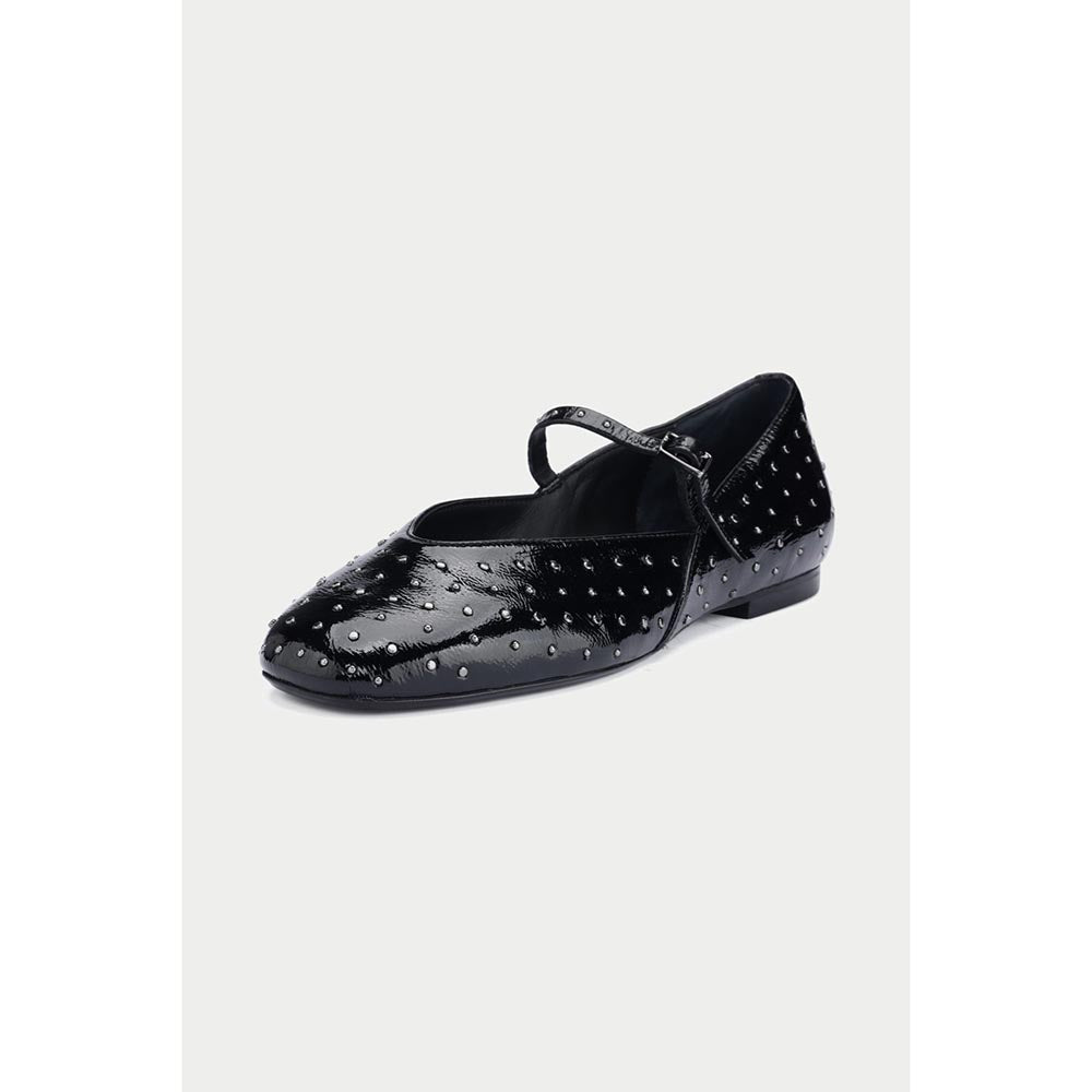 Oroh Black Low Top Pair Of Ballerinas
