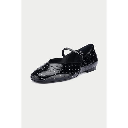Oroh Black Low Top Pair Of Ballerinas