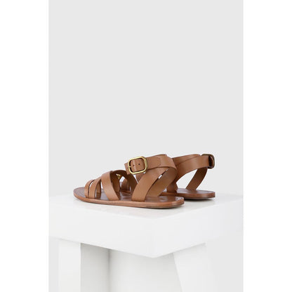 Oroh Roma Tan One Toe Sandals