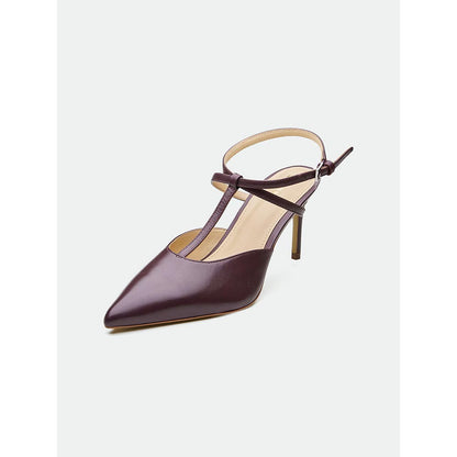 Oroh Burgundy York Stiletto Heels