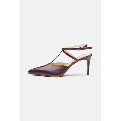 Oroh Burgundy York Stiletto Heels