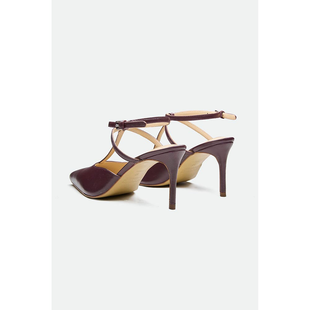 Oroh Burgundy York Stiletto Heels